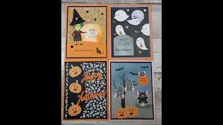 Frightfully Cute, Cute Halloween DSP, Stampin' Up!
