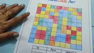 How to do Hundreds Grid Art#fraction and Decimal Activity #Maths activity #gsss Saran YNR