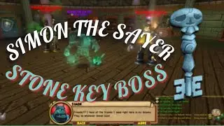 Simon the Sayer Stone Skeleton Key Boss Fight Wizard101