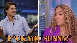 Tom Cruise Explodes at Sunny Hostin on The View Show&mdash;Cameras Keep Rolling