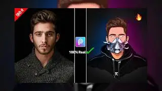 How to make Scout Logo Vector On picsart | How to make Like scout vector art | Picsart Editing