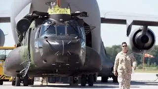Canadian helicopters arrive in Mali for peacekeeping mission