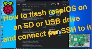 Tutorial: Flash raspiOS image on an SD card and connect per SSH to your raspberryPi (works on MacOS)