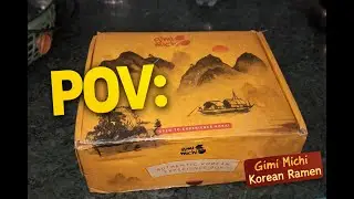 POV||VIRAL GIMIMICHI MYSTERY BOX|DEKHTE HE KYA KYA HE ISME #ramennoodles @yumyumstreetindia