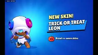 Buying Trick or Treat Leon with his pin and profile picture br
