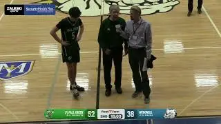 Матч Fall Creek Crickets против McDonell Central Macks | Баскетбол среди юношей WIAA 2026 года | ...