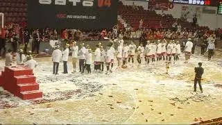 Anyang KGC Champions ceremony Highlights after KBL win v 서울 SK Knights 오세근! 스펠맨! 문성곤! 변준형! 아반도! 먼로!