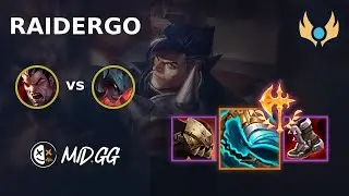 MID.GG: [ RaiderGO ] Darius TOP vs Aatrox | KR CHALLENGER | LOL Season 2025