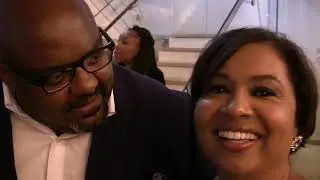 WHUR's Allison Seymour & Marc Clarke At The CBC Spouses Leadership in the Fine Arts Event
