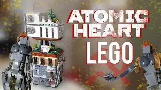 LEGO ATOMIC HEART/ЛЕГО АТОМИК ХАРТ САМОДЕЛКА. ОБЗОР ДИОРАМЫ
