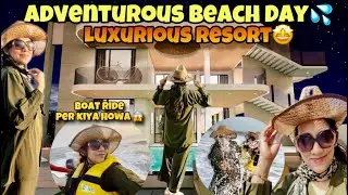 Epic Beach Day🌊  | Staycation, Pack & Prep | Thrilling Speed Boat