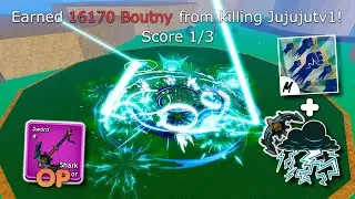 Using the Best Rumble Combo for Low Level PVP BEFORE RUMBLE REWORK!? (Blox Fruit)