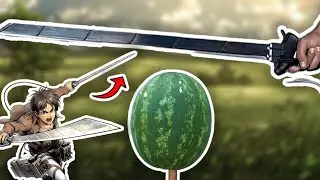 Can Attack On Titan Swords Actually Slice?