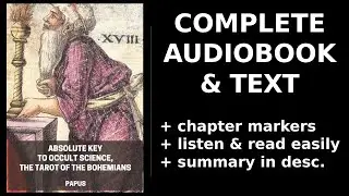 The Tarot Of The Bohemians ⭐ By Papus. FULL Audiobook