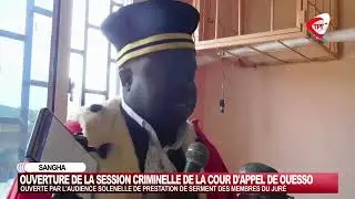 🔴 REPORTAGE | OUVERTURE DE LA SESSION CRIMINELLE DE LA COUR D'APPEL DE OUESSO