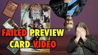 The Chaos Of Dominaria Saga: My FAILED Preview Card Video for Magic: The Gathering