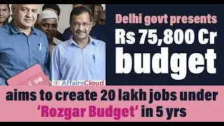 Delhi Budget FY 2022-23 - By Vikas Rana Affairscloud