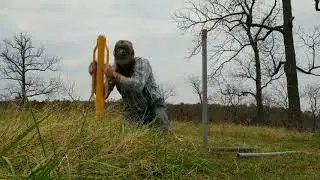 Making low budget electric fence corner post