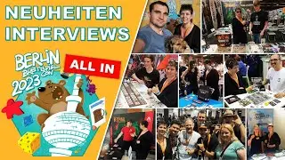 BerlinCon 2023 Brettspiel Neuheiten & Interviews & Rundgang auf der Berlin Con 23 - Kapitelmarker