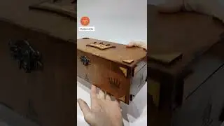 Chess Box. Unique personalized chess box. Box for chess pieces or other things.