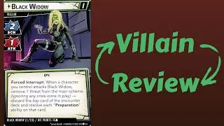 Marvel Champions Black Widow Villain Review