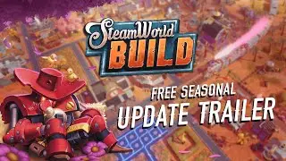 SteamWorld Build | Mechanical Meadows | Launch Trailer