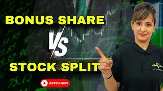 Bonus Issue Vs Stock Split | Difference between Bonus Issue & Stock Split |Stock Market Basics #CFM