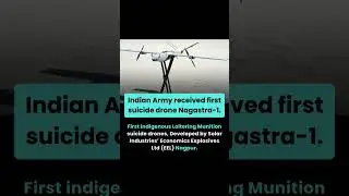 Nagastra-1:India&rsquo;s Deadly New Drone!🇮🇳🚨 #drone #indianarmy #defence #military #technology