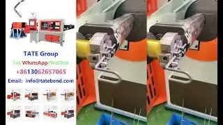 TATE 2D CNC Wire Bending Machine Review And Performance Test For Wire Racks Mexico Colombia Algeria