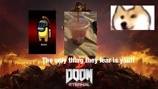 doom eternal in among  us (BASS BOOSTED)