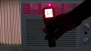 Last startup of the GE 5000 BTU window air conditioner!