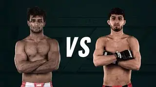 Rana Rudra 🇮🇳 Vs Ali &ldquo; Black Wolf&rdquo; Quliev 🇦🇿&bull; Brave Cf 47