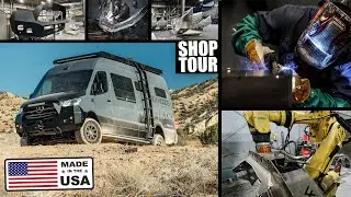 TOUR INSIDE a MONSTER VAN MOD FABRICATION SHOP - BACKWOODS ADVENTURE MODS