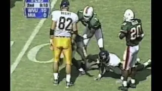 1999 Miami Hurricanes Secondary Rumph, Reed,Blades,Myers