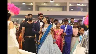 KARUNAKAR + BHAVANI PROMO #4K#RECEPTION#UHD