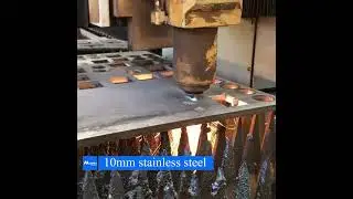 10mm Stainless Steel Cutting | 12000W Fiber Laser Cutting Machine