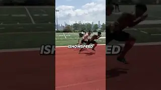 Cristiano Jr DESTROYS IShowSpeed in a Race! 😳🔥 #ronaldo #ishowspeed #shorts