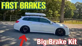 TSX with big brake kit upgrade