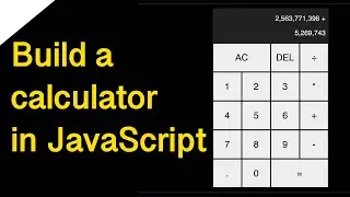 How to create a calculator in JavaScript- Tutorial