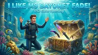 I LIKE M9 BAYONET FADE! cs2 case opening