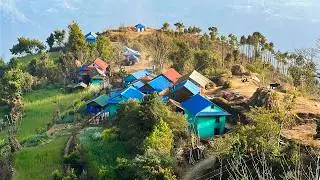 Exploring a Remote Mountain Village in Nepal | Simple Living, Pure Beauty | Village Nepal Life