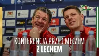 Trener John Carver przed meczem z Lechem Poznań | Konferencja