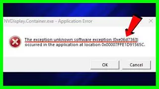 How to Fix Unknown Software Exception 0xc06d007e (2026 FIX)