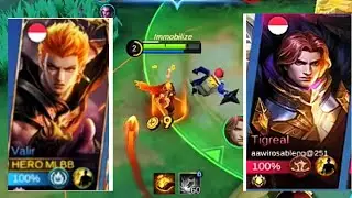 SOLO RANK ,valir vs tigreal roamer#mobilelegends #mlbb #mlbbcreatorcamp