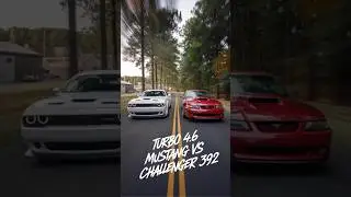 Turbo 4.6 Mustang VS Challenger 392