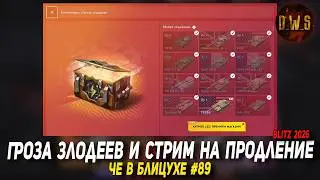 Чё в Блицухе #89 | Гроза злодеев, Titan, карта Lesta и СТРИМ НА ПРОДЛЕНИЕ | D_W_S