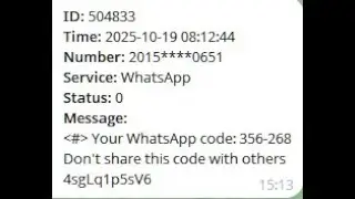 Virtual number for WhatsApp | Cheapest otp bot | New Otp website | Telegram virtual number