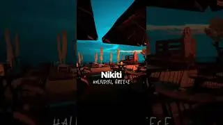 Nikiti nightlife&hellip; #mediterranean #summer #travelvlogs