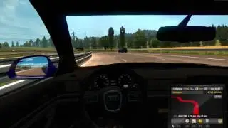 ETS2 || Audi A4 Speedrun