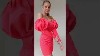 SATIN EVENING DRESS BREEZE